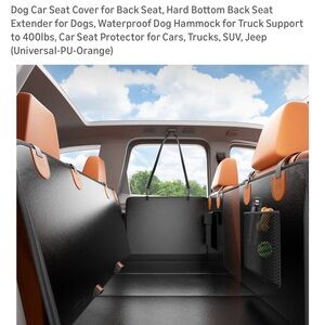 Dog  Car Seat Covers for back seat